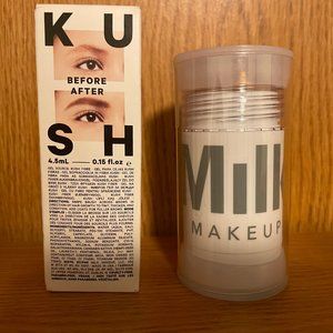 New Milk Makeup Set (Kush Fiber Brow Gel and Highlighter)